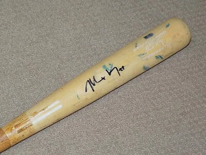 Joc Pederson Matt Kemp Game Used Warstick Signed Bat 2018 Dodgers MLB - Bild 1 von 7