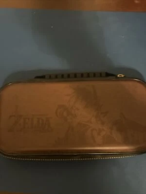 Legend of Zelda Breath of the Wild Official Nintendo Switch Travel Case Brown - Image 1 of 4