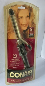Conair Instant Heat Lockenstab 3/4" 20 Heizstufen Auto Off 1999 Neu im Karton Vintage - Bild 1 von 4