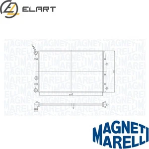 RADIATOR ENGINE COOLING 350213841000 FOR SEAT IBIZAIII/CORDOBA VW FOX/Van 1.2L - Picture 1 of 6