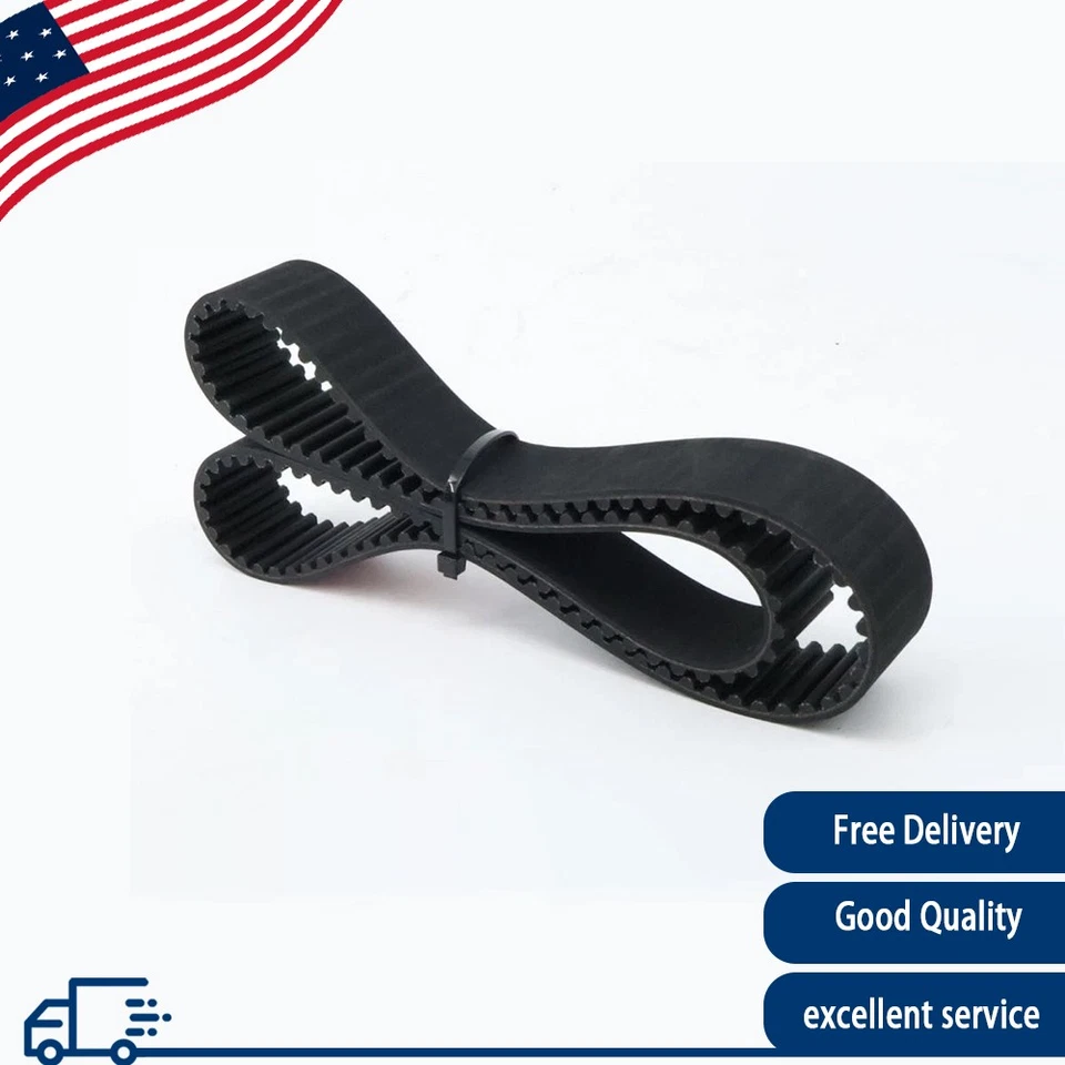 Новый подходит для приводного ремня Harley-Davidson BDL-30853-ST 8 мм 1 1/2 дюйма 132 зуба США - Изображение 1 из 4