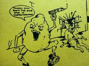 1988 THE SPUDMONSTERS DEMO HARDCORE THRASH METAL CASSETTE LAKEWOOD OHIO RARE - Imagen 1 de 6