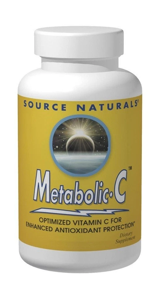 Source Naturals, Inc. Metabolic C 500 mg 180 comprimidos - Imagem 1 de 1