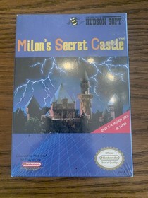 NES Nintendo Milon's Secret Castle CIB SEALED