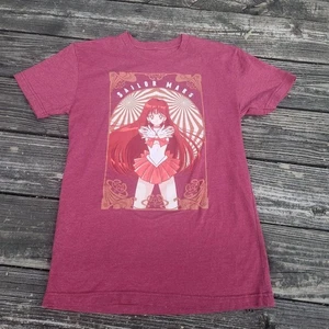 Sailor Moon Adult T-Shirt: Size Small, Sailor Mars, Tee, Anime, Sailor Moon - Picture 1 of 4