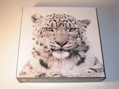 WWF Snow Leopard 1000 Piece Puzzle WFP1762 FSC-C105636 - Image 1 of 2