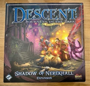 Descent Journeys in the Dark (2nd Edition) Shadow of Nerekhall - UNPUNCHED - Picture 1 of 6