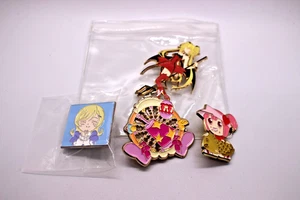 SET DE 4 PINES ESMALTADOS SHUGO CHARA Y OTROS PERSONAJES - Imagen 1 de 12