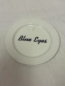 Blue Eyes Frank Sinatra Restaurant Ware Logo Plate Steelite Bread Plate 6.25” - Picture 1 of 4