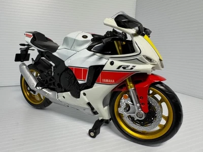 1/12 Scale Yamaha YZF-R1 Motorcycle Model Toy Alloy Diecast Simulation Model R1 - Image 1 of 4