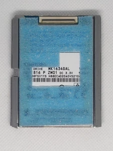 160GB HDD for iPod Classic 7th gen - Toshiba MK1634GAL, ZIF hard drive - Picture 1 of 1