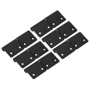 3.0x1.2in Flexible Door Hinge Cabinet Hinge Flag Shaped Stainless Steel 6Pcs - Bild 1 von 17