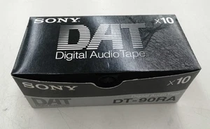 Sony DAT Digital Audio Tape 90 Minutes Set - DT-90RA Japan - Picture 1 of 2