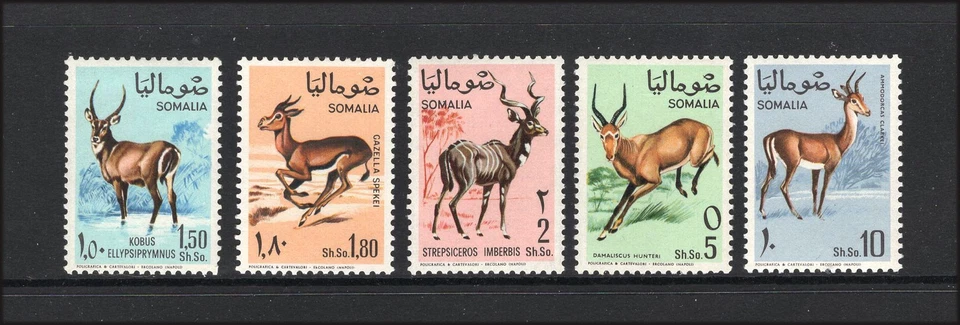 Juego de antílopes M28271 Somalia 1968 X5 UMM Sg 481/5 Cat 23,50 £ Foto 1 de 1