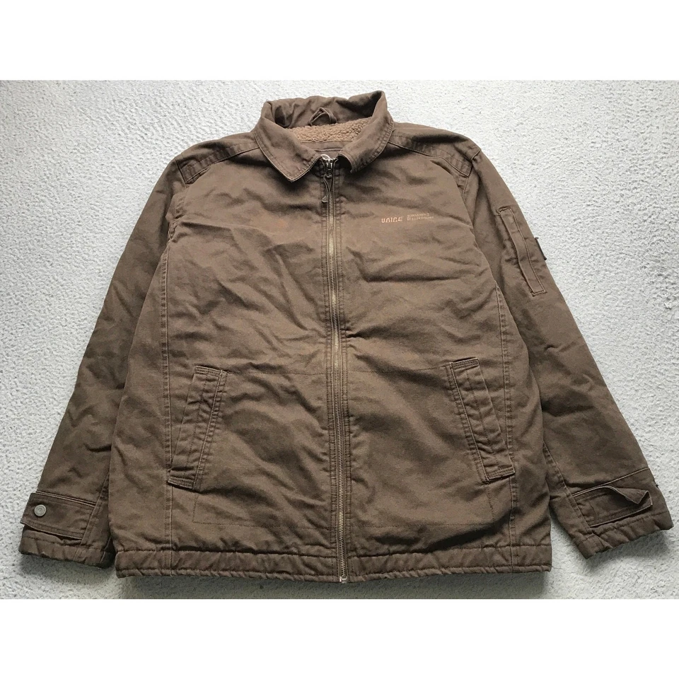 Chaqueta utilitaria de lona Sherpa Stormtech Performance Workwear para hombre grande marrón Foto 1 de 4