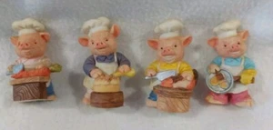 Novelty GW EL Chef Pig Resin Figurines Gift Collectable Ornaments Prop - Picture 1 of 14