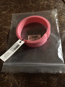 Marc By Marc Jacobs Pink Silicone Rubber Bracelet New - Picture 1 of 2