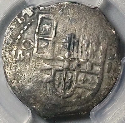 1614 PCGS VF Mexico 2 Reales Cob Philip III Spain Colony Silver Coin (24120902C) - Image 1 of 4