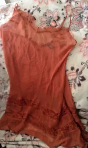 Victoria Secret Babydoll Farbe Orange Größe M - Bild 1 von 3
