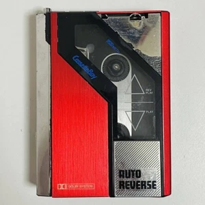 as-is for parts AIWA HS-P7 Red Portable Cassette Player Walkman - Picture 1 of 6