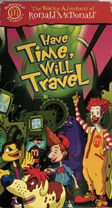 VHS 2001 The Wacky Adventures of Ronald McDonald Vol 5 Have Time Will Travel - Picture 1 of 12