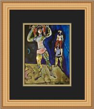 Marc Chagall The Circus Custom Framed Print