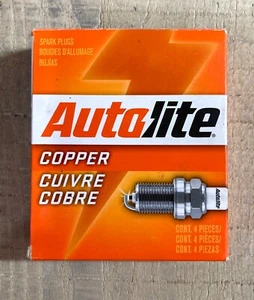 (4) Autolite 437 Spark Plugs for Ford Tractor 8N, NIB - Picture 1 of 6