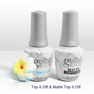 Harmony Gelish Soak-Off Gloss Top + Matte Top It Off DUO 0.5oz - Picture 1 of 1