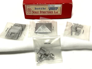 Scale Structures 11511 Board & Bat Crossing Shanty Cast Metal NEW DG162 - Picture 1 of 6