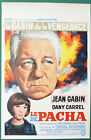 Le Pacha 1968 Original Belgian Movie Poster Pasha Jean Gabin Dany Carrel