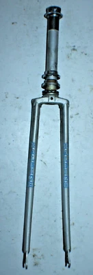 Vintage Raleigh Rigid Bike Fork 27" 1" Threaded 200mm Lugged Steel Fast Shipping - Image 1 of 4
