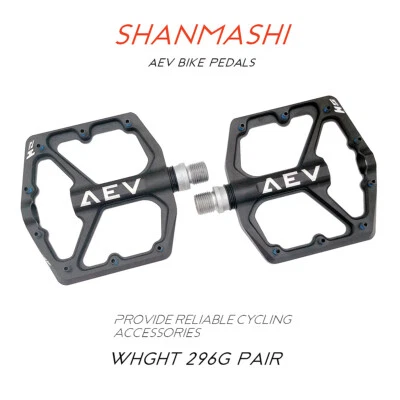SMS Bicycle 3 Bearing Flat Pedal MTB Bike Climbing Pedal Folding Bike Pedal - Image 1 of 4