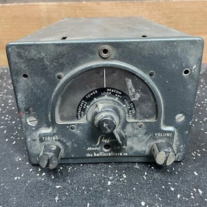 Radio transceptor de avión Hallicrafters CA-2A Skyfone años 40 de colección sin probar como está - Imagen 1 de 8