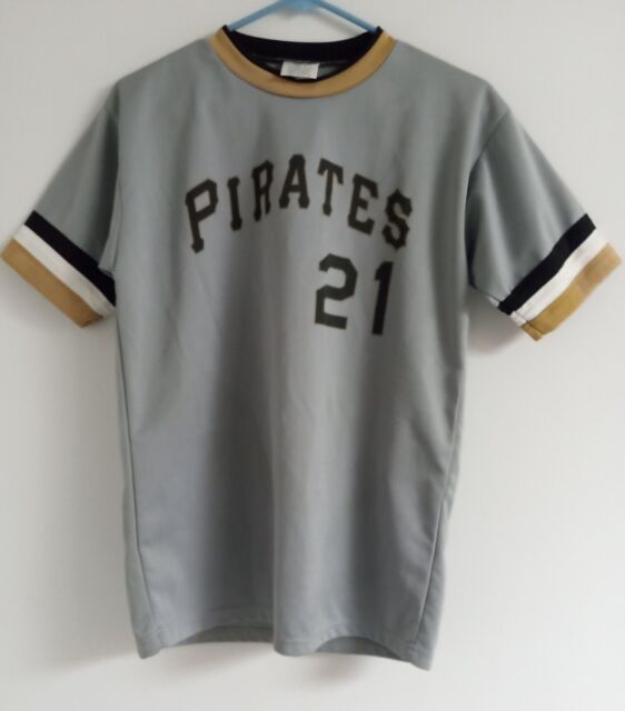 Youth Nike Roberto Clemente Gold Pittsburgh Pirates 2023 City Connect Replica Player Jersey, S