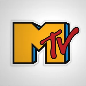 MTV Pegatina MTV Música Televisión Pegatina Cultura Pop Personalizada Pegatina Culto NUEVO - Imagen 1 de 10