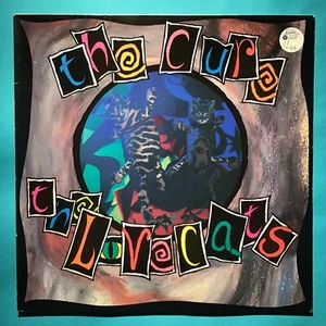 THE CURE THE LOVE CATS FICTION RECORDS ORIGINAL RARE VINTAGE VINYL LP RECORD 12" - Foto 1 di 5