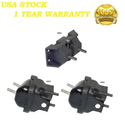 Montaje de motor y transmisión 3 piezas compatible con Chrysler LHS 1999-2001 3,5 L Foto 1 de 4