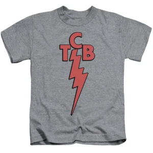 Elvis Presley Boys T-Shirt TCB Athletic Heather Tee - Picture 1 of 1