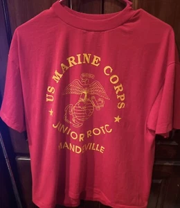 De colección - Cuerpo de Marines de los Estados Unidos Junior ROTC Mandeville, LA puntada única - Imagen 1 de 4