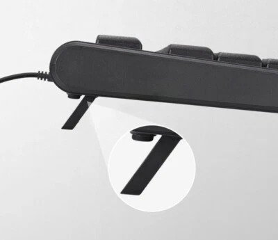 Original ASUS KM100 Ultra Slim Quiet USB-C Wired Keyboard Mouse For PC Laptop - Image 1 of 3