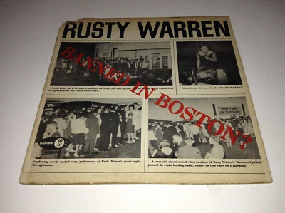 Rusty Warren Banned In Boston 12" Vinyl Record Foto 1 de 4