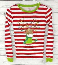 The Children's Place Christmas Pajama Top Boys 14 Striped Long Sleeve Shirt Xmas