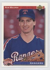1992 Upper Deck Star Rookie Rob Maurer #10 Rookie RC