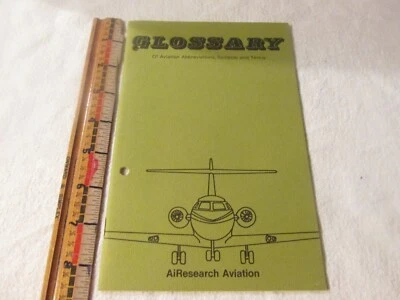 Folleto Entrenamiento de Pilotos Glosario de Abreviaturas Símbolos Términos Manual Foto 1 de 4