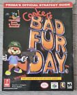 Conker's Bad Fur Day Prima Official Strategy Guide Nintendo/Rare