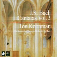 Koopman  Amsterdam Baroque ... Cantatas Vol. 3 (Koopman, Amst (UK IMPORT) CD NEW