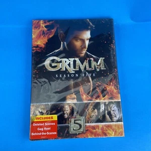 Grimm: Season Five 5 (DVD, 2015, 5-Disc Set) 22 Episodes - New π - Foto 1 di 5