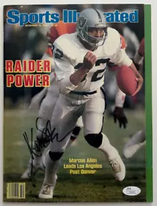 MARCUS ALLEN Signed December 16, 1985 NEWSSTAND Sports Illustrated - JSA - Picture 1 of 11