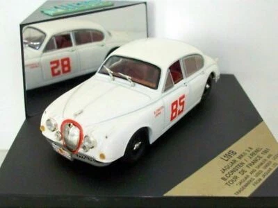 WOW EXTREMEMENT RARE Jaguar MkII #85 Winner Tour de France 1961 1:43 Vitesse-... - Photo 1/3