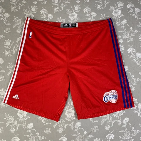 Los Angeles Clippers Adidas NBA Authentic Pro Cut Climacool Shorts 3XL +2 Length Cover